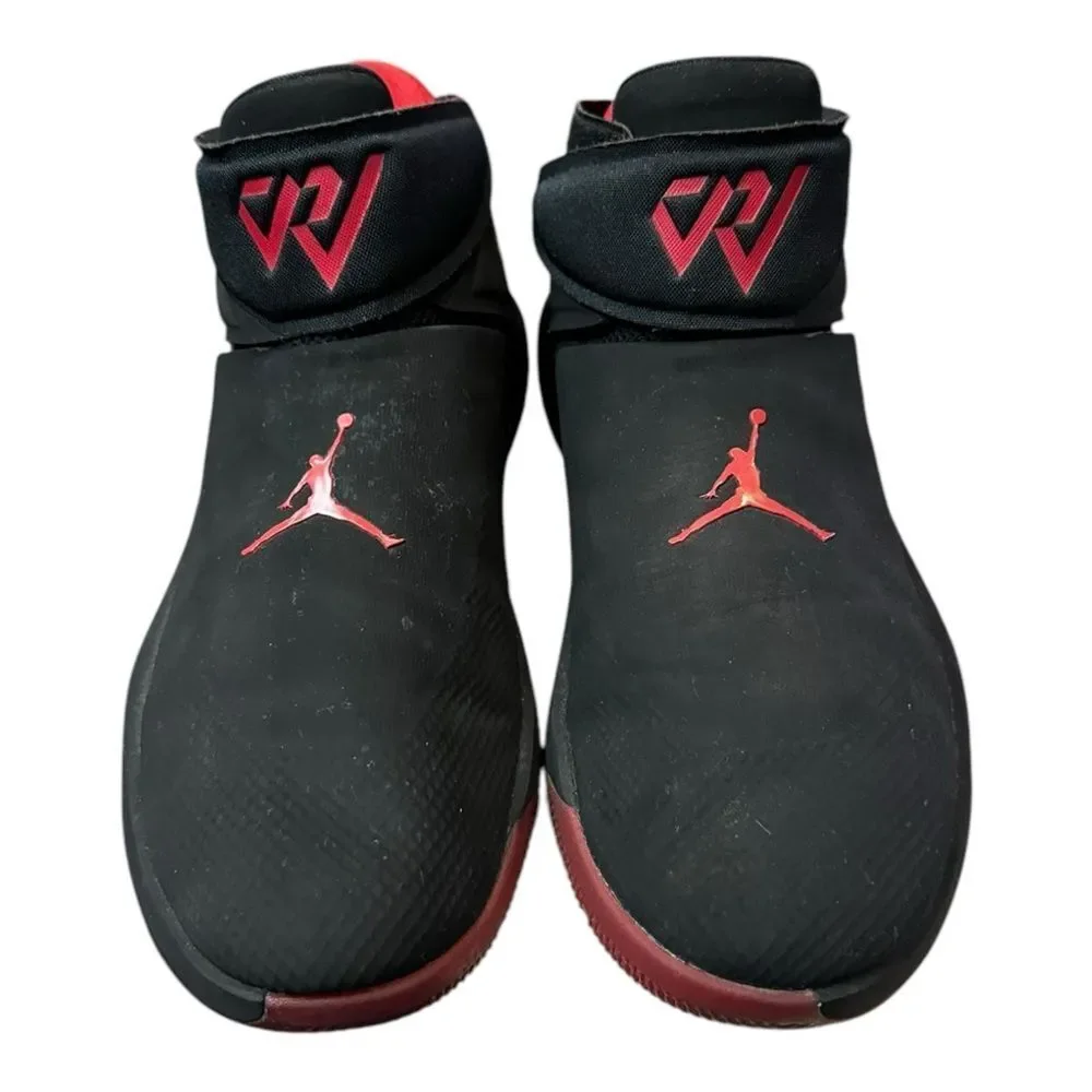 Jordan Nike Why Not Zer0.1 Bred Black Red Basketball Men's Sneakers 10